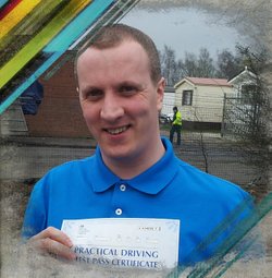 gavin passing his driving test