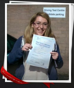 Amy Passing Her Driving Test In paisley