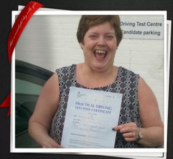 Jeanette Passing Her Driving Test At Paisley